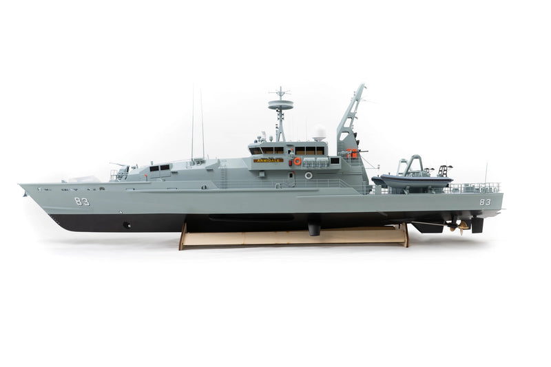 KYMODEL KYM-1018 1/50 SCALE ARMIDALE ROYAL AUSTRALIAN NAVY RC PATROL BOAT (PNP) RC READY