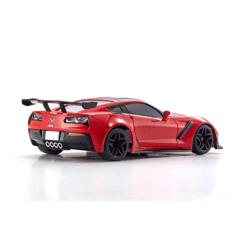 KYOSHO 32334R MINI-Z RWD MR-03 READYSET CHEVROLET CORVETTE ZR1 TORCH RED RTR ELECTRIC 2WD REMOTE CONTROL TOURING CAR