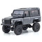 KYOSHO 32526GM MINI-Z 4X4 MX-01 READYSET LAND ROVER DEFENDER CORRIS GRAY AND SANTORINI BLACK RTR 1/24 SCALE ELECTRIC RC 4WD CRAWLER CAR