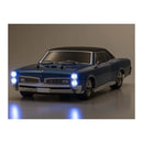 KYOSHO 34431T2 1/10 EP 4WD FAZER MK2 1968 PONTIAC GTO RC CAR TYROL BLUE BRUSHED READY TO RUN REQUIRES 7.2V - 8.4V NIMH OR 2S LIPO BATTERY