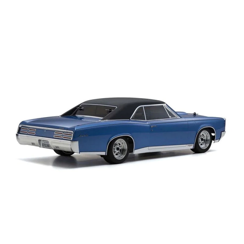 KYOSHO 34431T2 1/10 EP 4WD FAZER MK2 1968 PONTIAC GTO RC CAR TYROL BLUE BRUSHED READY TO RUN REQUIRES 7.2V - 8.4V NIMH OR 2S LIPO BATTERY