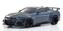 KYOSHO 32339GM 1/24 MINI-Z RWD MR-03 READYSET CHEVROLET CAMARO ZL1 1LE SHADOW GRAY METALLIC W/LED