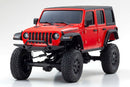 KYOSHO 32521R MINI-Z 1/24 4X4 MX-01 JEEP WRANGLER UNLIMITED RUBICON FIRECRACKER RED