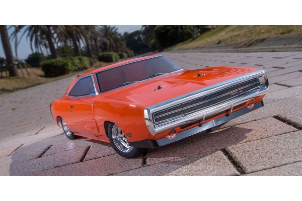 KYOSHO 34417T1 EP 4WD FAZER MK2 DODGE CHARGER 1970 HEMI ORANGE 1/10