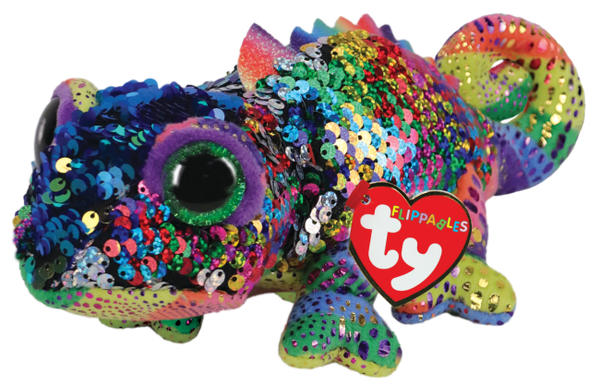 TY BEANIE BOOS FLIPPABLES KARMA CHAMELEON REGULAR