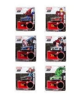 MARVEL GO COLLECTION RACING SERIES LAUNCHER WITH CAR ASSORTED