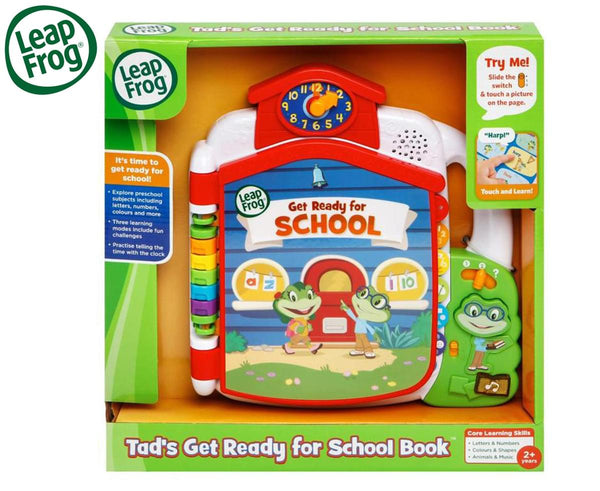 LEAP FROG TADS GET READY FOR SCHOOL BOOK