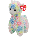 TY BEANIE BOOS LOLA RAINBOW LLAMA MEDIUM