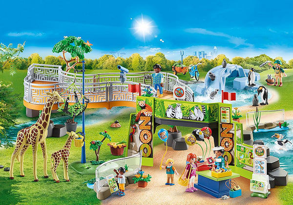 PLAYMOBIL 70341 FAMILY FUN LARGE CITY ZOO 213 PIECES