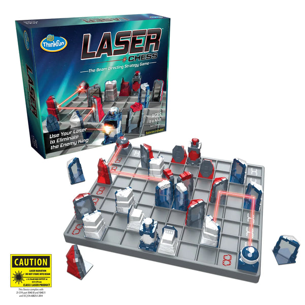 THINKFUN LASER CHESS THE BEAM DIRECTING STRATEGY GAME