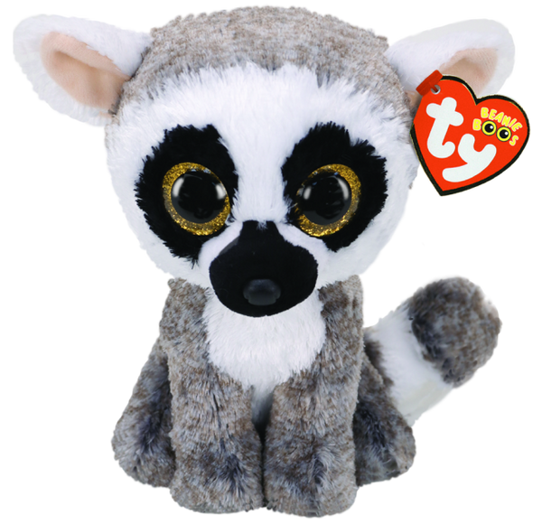 TY BEANIE BOOS LINUS LEMUR REGULAR