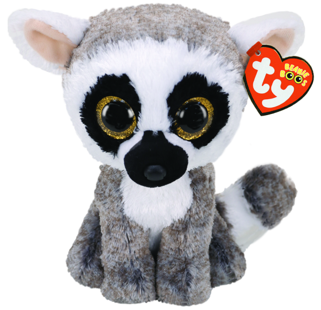 TY BEANIE BOOS LINUS LEMUR REGULAR