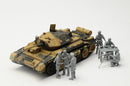 ITALERI 6592 CRUSADER MK III WITH BRITISH TANK CREW 1/35 SCALE PLASTIC MODEL KIT