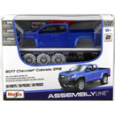 MAISTO 39517 ASSEMBLY LINE 2017 CHEVROLET COLORADO ZR2 1/27 SCALE DIECAST METAL MODEL KIT