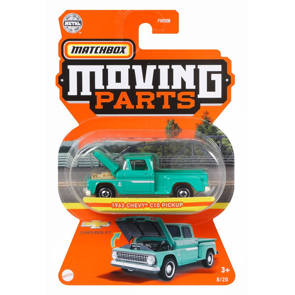 MATCHBOX MOVING PARTS 1963 CHEVY C10 PICKUP