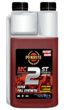 PENRITE MOTORCYCLE 2 STROKE OIL ESTER FULL SYNTHETIC FACTORY RACING OIL CLEAN BURN SUPERIOR PERFORMANCE SUITS ROVAN HPI BAJA 5B