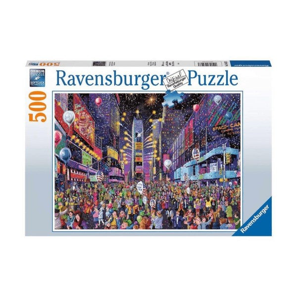 RAVENSBURGER 164233 NEW YEARS IN TIMES SQUARE 500PC  JIGSAW PUZZLE