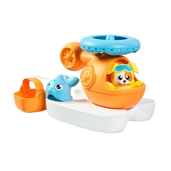 TOMY TOOMIES SPLASH & RESCUE HELICOPTER BATH TOY