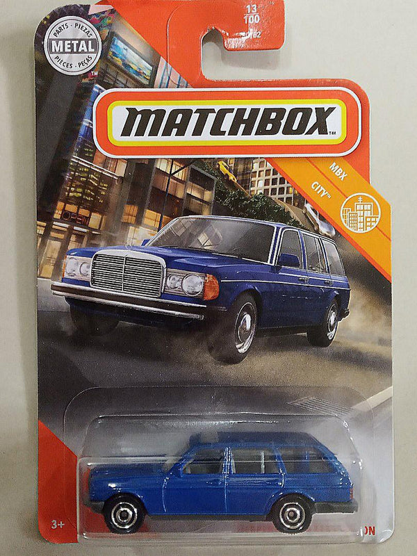 MATCHBOX GKL71 MERCEDES-BENZ S123 WAGON BLUE 13 OF 100 CITY