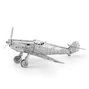 METAL EARTH MMS118 AIRCRAFT GERMAN MESSERSCHMITT BF-109 FIGHTER 3D METAL MODEL KIT