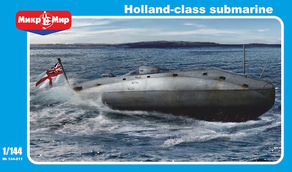 MICROMIR 144 011 HOLLAND CLASS SUBMARINE 1/144 SCALE PLASTIC MODEL KIT