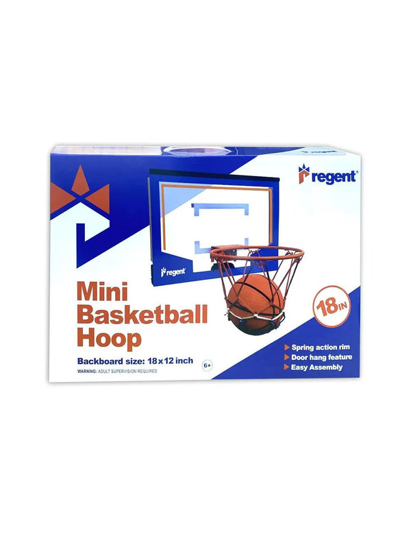 REGENT MINI BASKETBALL HOOP - DOOR MOUNTABLE