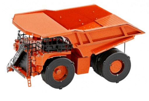 METAL EARTH MMS182 CONSTRUCTION MINING TRUCK 3D METAL MODEL KIT