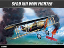 ACADEMY 12446 SPAD XIII MODEL AIRCRAFT 1/72