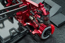 MST 532190R FMX 2.0 KMW  DRIFT CAR CHASSIS KIT RED LATEST RELEASE
