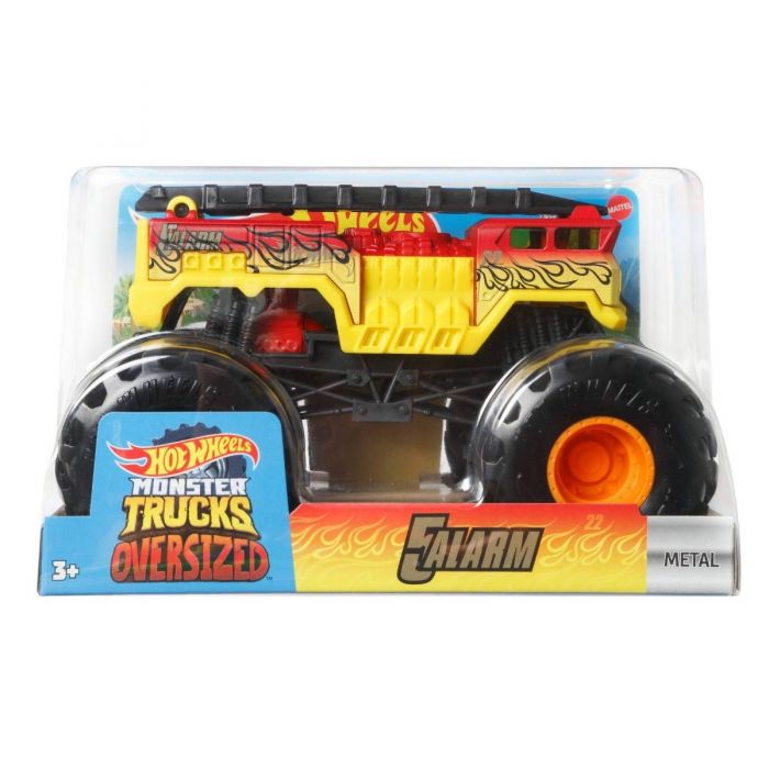 HOT WHEELS MONSTER TRUCKS OVERSIZED 5 ALARM