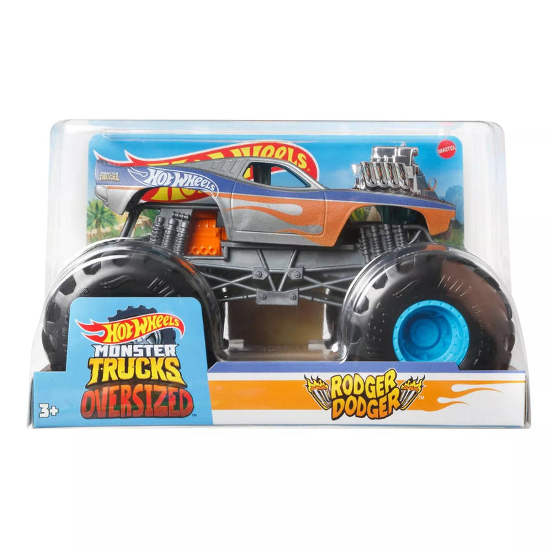 HOT WHEELS MONSTER TRUCKS OVERSIZED RODGER DODGER