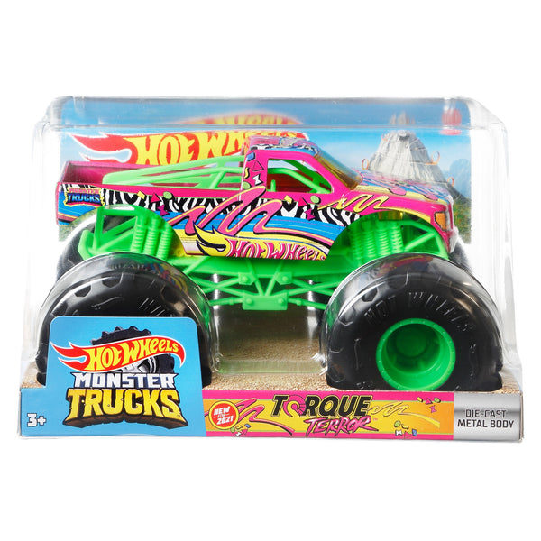 HOT WHEELS MONSTER TRUCKS OVERSIZED TORQUE TERROR