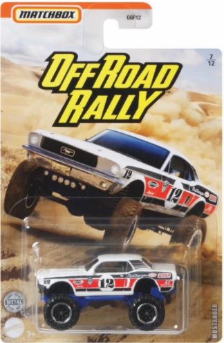 MATCHBOX OFF ROAD RALLY GTL13 MUSTANGER No7 OF 12