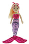 COTTON CANDY 45CM MOANA BLONDE AND DARK PINK HAIR MERMAID