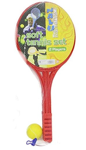 NALU SOFT TENNIS SET ASSORTED COLOURS