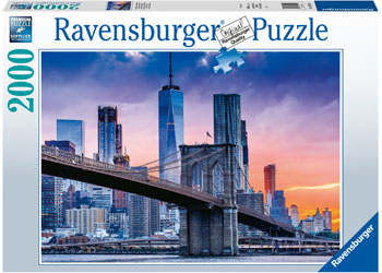 RAVENSBURGER 160112 NEW YORK SKYLINE 2000PC JIGSAW PUZZLE