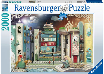 RAVENSBURGER 164639 NOVEL AVENUE 2000PC  JIGSAW PUZZLE