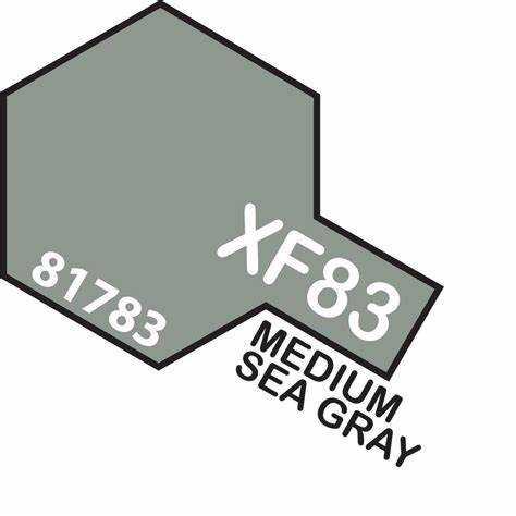 TAMIYA XF-83 ACRYLIC MEDIUM SEA GRAY 2 RAF PAINT 10ML