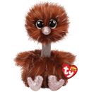 TY BEANIE BOOS ORSON BROWN EMU REGULAR