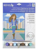 REEVES PAINT BY NUMBERS CITY GIRL
