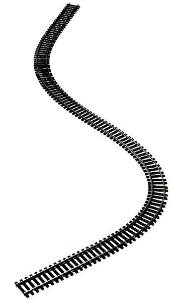 PECO SL-300 WOODEN SLEEPER CODE 80 FLEXIBLE TRACK WITH NICKEL RAIL