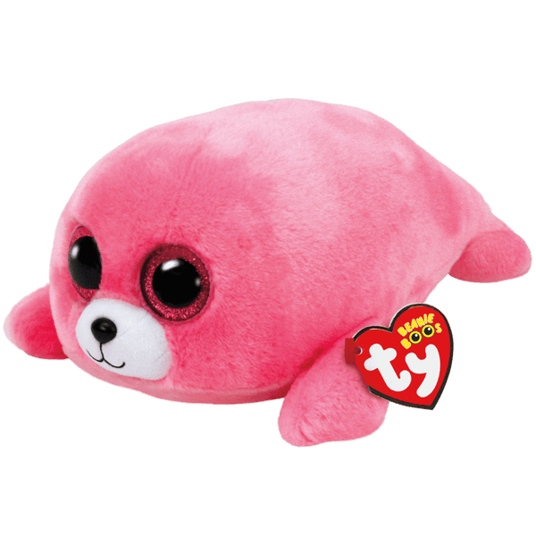 TY BEANIE BOOS PIERRE PINK SEAL MEDIUM