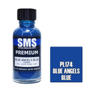 SMS PL174 BLUE ANGELS BLUE FS15050 PREMIUM ACRYLIC LAQUER GLOSS PAINT 30ML