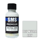 SMS PL27 NEUTRAL GREY PREMIUM ACRYLIC LACQUER GLOSS PAINT 30ML