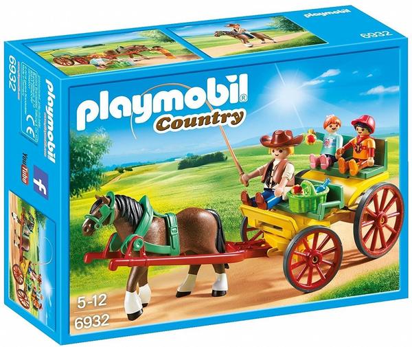 PLAYMOBIL 6932 HORSE DRAWN WAGON