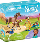 PLAYMOBIL 70122 SPIRIT PRU WITH HORSE AND FOAL