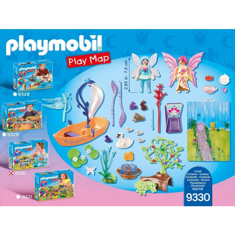 PLAYMOBIL 9330 FAIRY GARDEN PLAY MAP