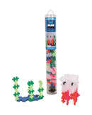 PLUS PLUS AQUA TUBE - JELLYFISH 100PC CREATIVE CONSTRUCTION BLOCKS