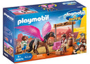 PLAYMOBIL THE MOVIE MARLA AND DEL WITH PEGASUS 41PC