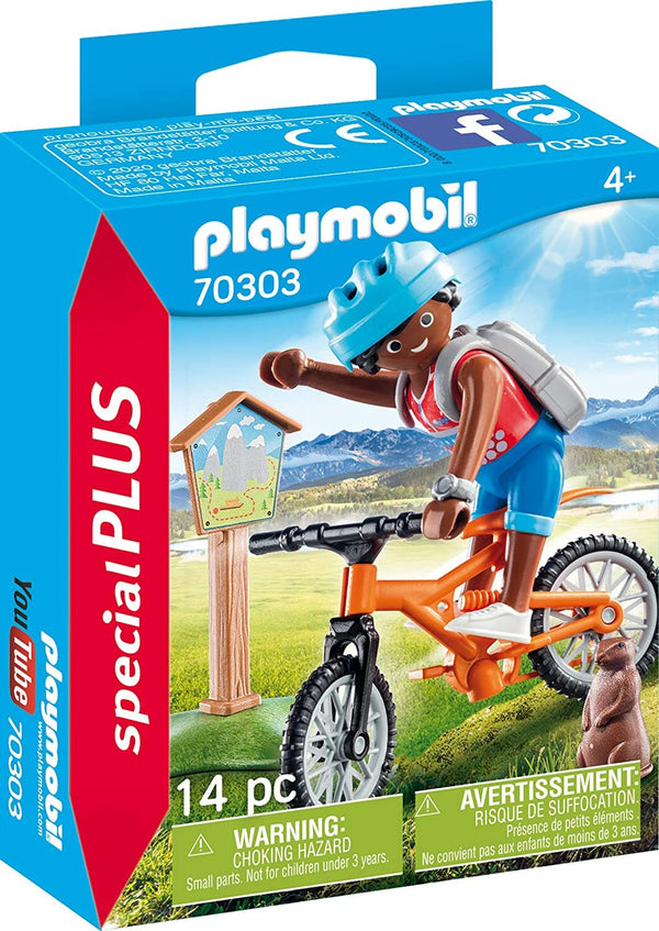 PLAYMOBIL 70303 MOUNTAINE BIKER